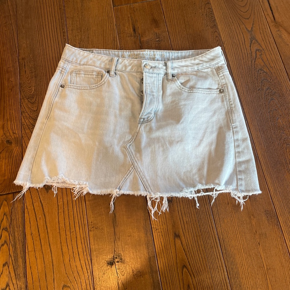 American eagle denim skirt
